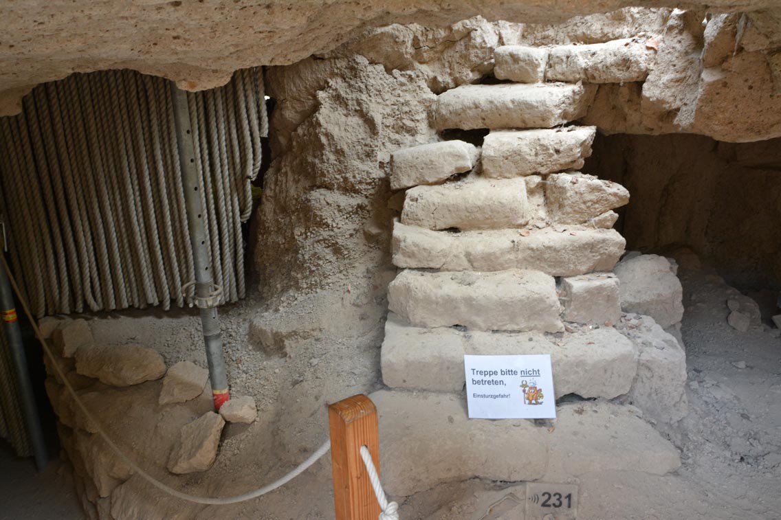 Römerbergwerk Meurin bei Kretz Eifel