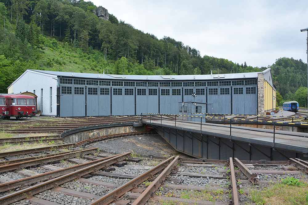 Lokschuppen Gerolstein Eifel