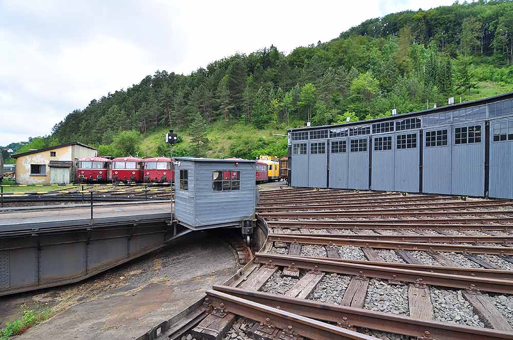 Lokschuppen Gerolstein Eifel
