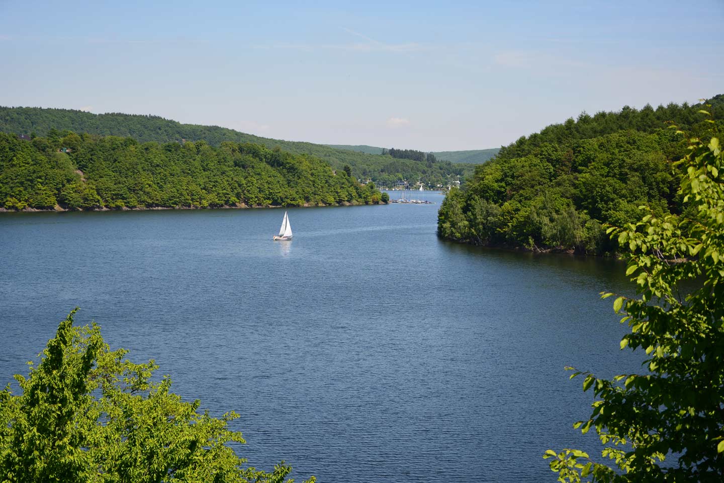 Rurtalsperre Schwammenauel Rurstausee Eifel