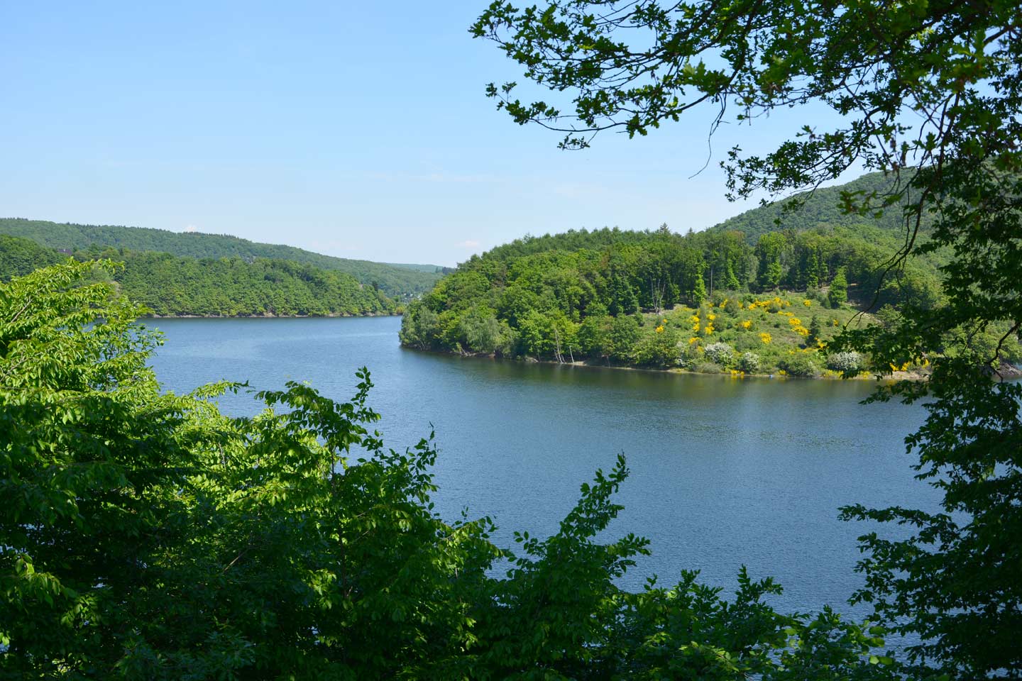 Rurtalsperre Schwammenauel Rurstausee Eifel