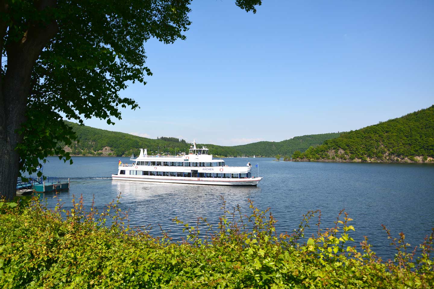 Rurtalsperre Schwammenauel Rurstausee Eifel