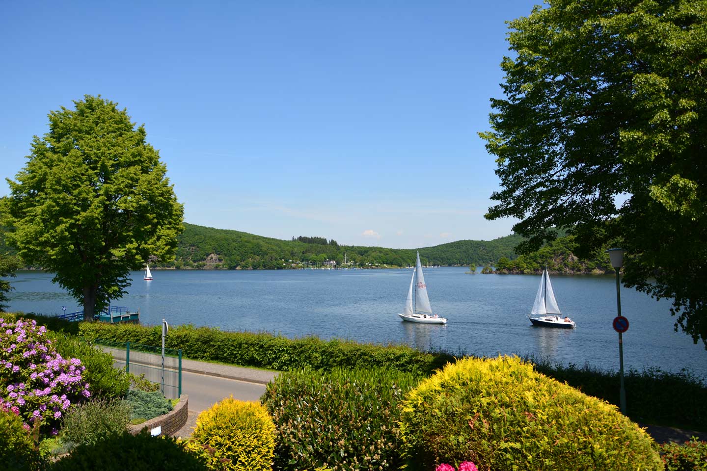 Rurtalsperre Schwammenauel Rurstausee Eifel
