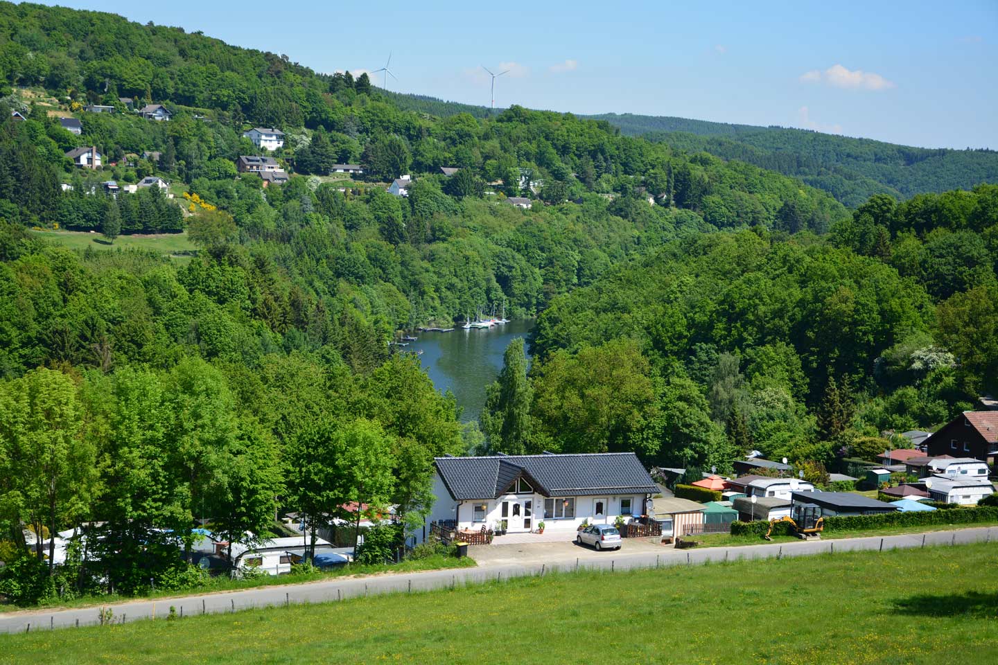 Rurtalsperre Schwammenauel Rurstausee Eifel