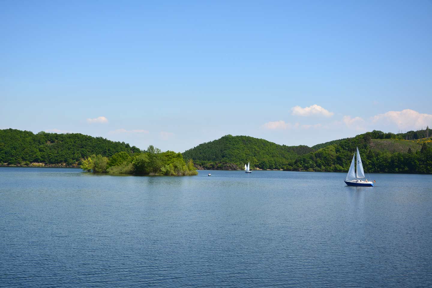 Rurtalsperre Schwammenauel Rurstausee Eifel