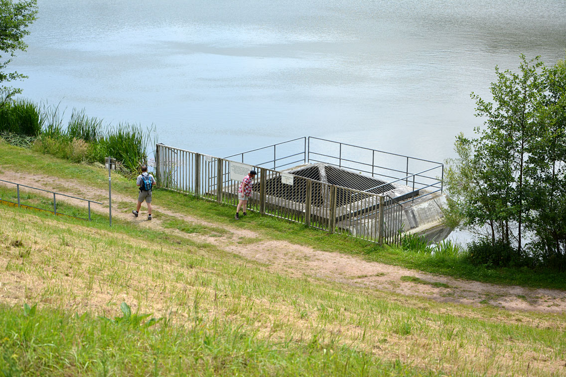 Rückhaltebecken Eicherscheid Eifel