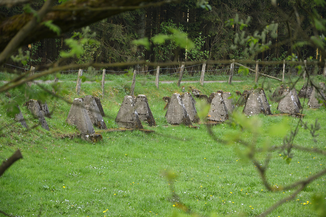 Panzersperren am Westwall Eifel