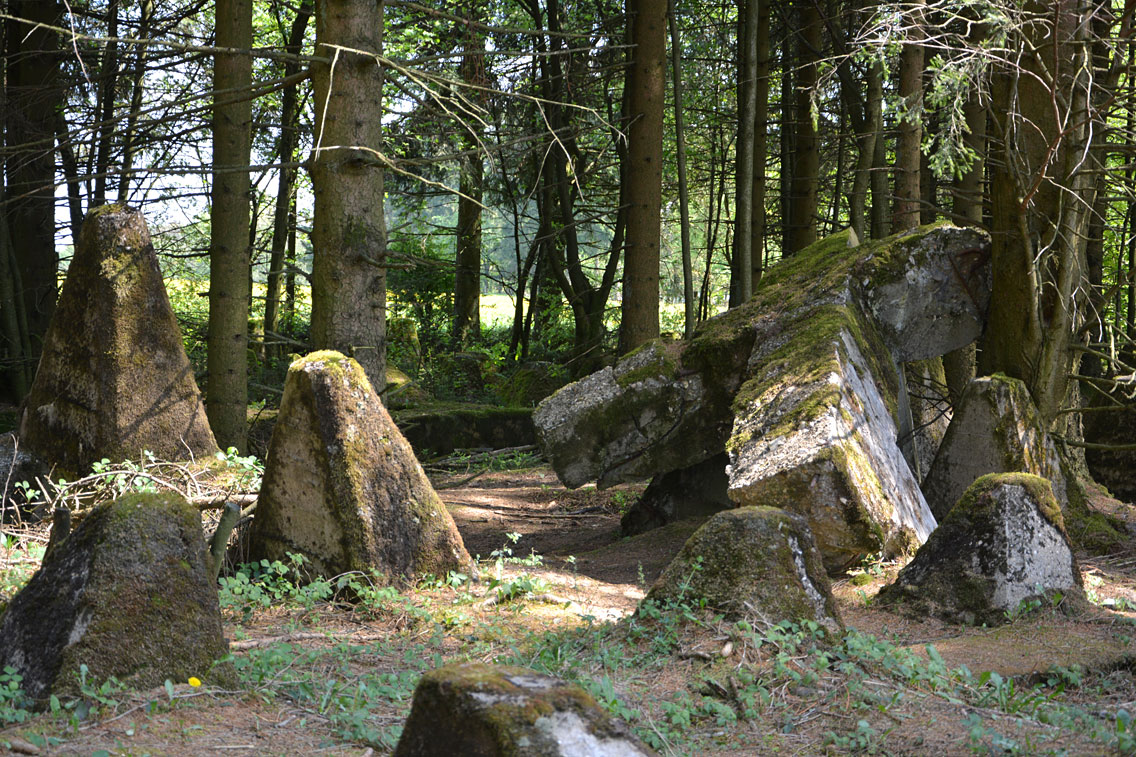 Panzersperren am Westwall Eifel