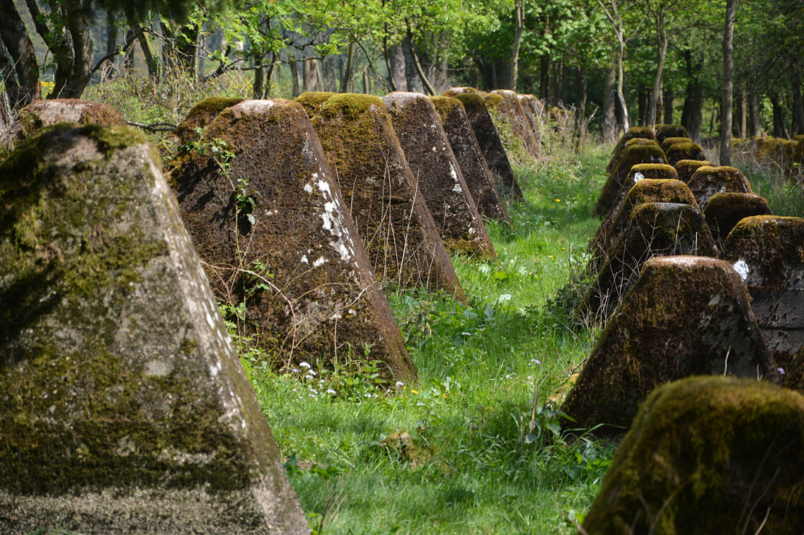 Panzersperren am Westwall Eifel